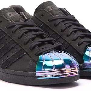 Adidas limited edition superstar with metallic tip